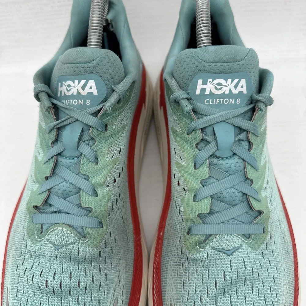 Hoka One One Clifton 8 1119394 AEBL Blue Running Shoes Sneaker Women's 9.5 B
